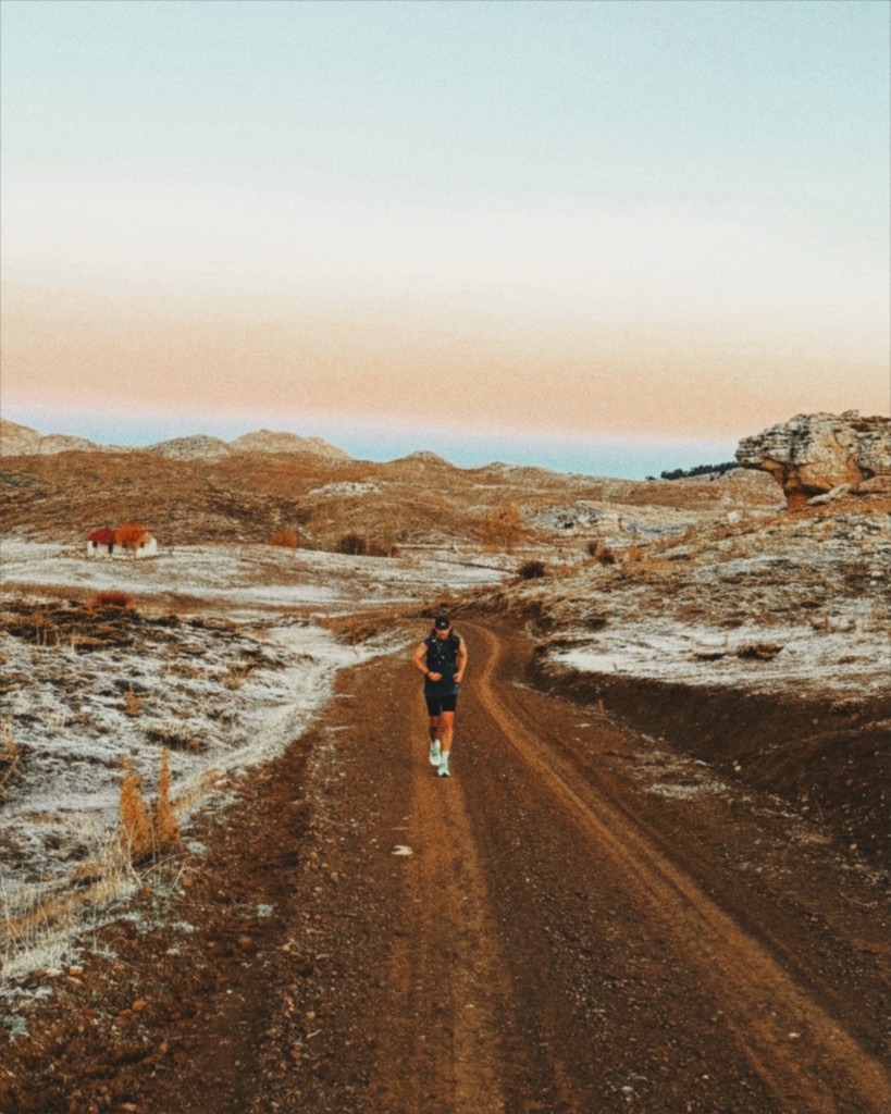 Running the dirt road